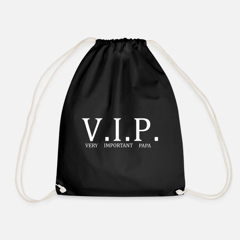 VIP - Very Important Papa - Turnbeutel - Schwarz
