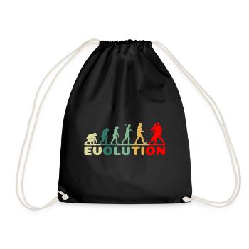 Tango dance dance evolution retro pour couple de danse - Sac de sport léger - noir - Devant