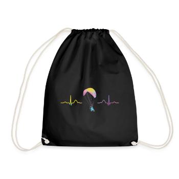Parapente motorisé Paramoteur Paramoteur - Sac de sport léger - noir - Devant