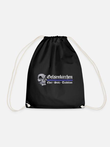 Gelsenkirchen - Ehre Stolz Tradition - Turnbeutel - Schwarz