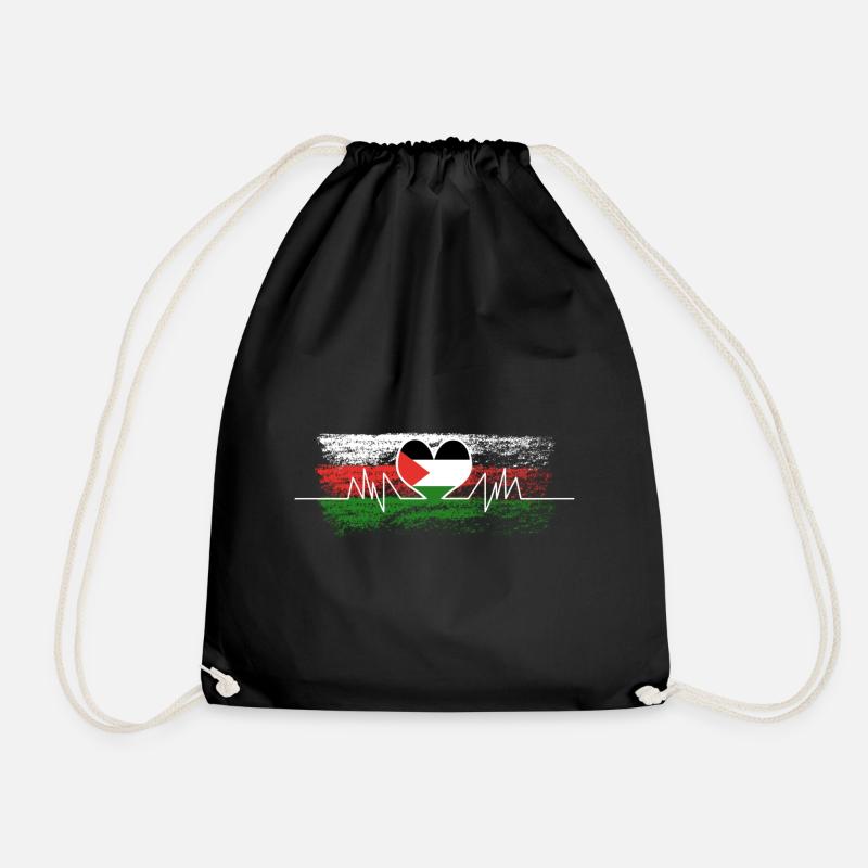 Palestine - Sac de sport léger - noir