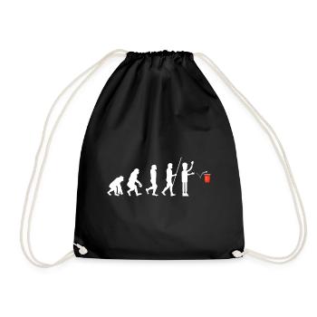 Party Bier Bierpong Beer Pong - Sac de sport léger - noir - Devant