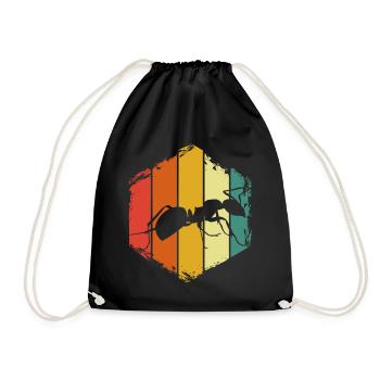 Ants Insect - Drawstring Bag - black - Front