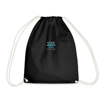 Je ne suis pas parfait VÉTÉRINAIRE - Sac de sport léger - noir - Devant