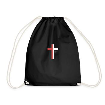 Jesus love you - Drawstring Bag - black - Front
