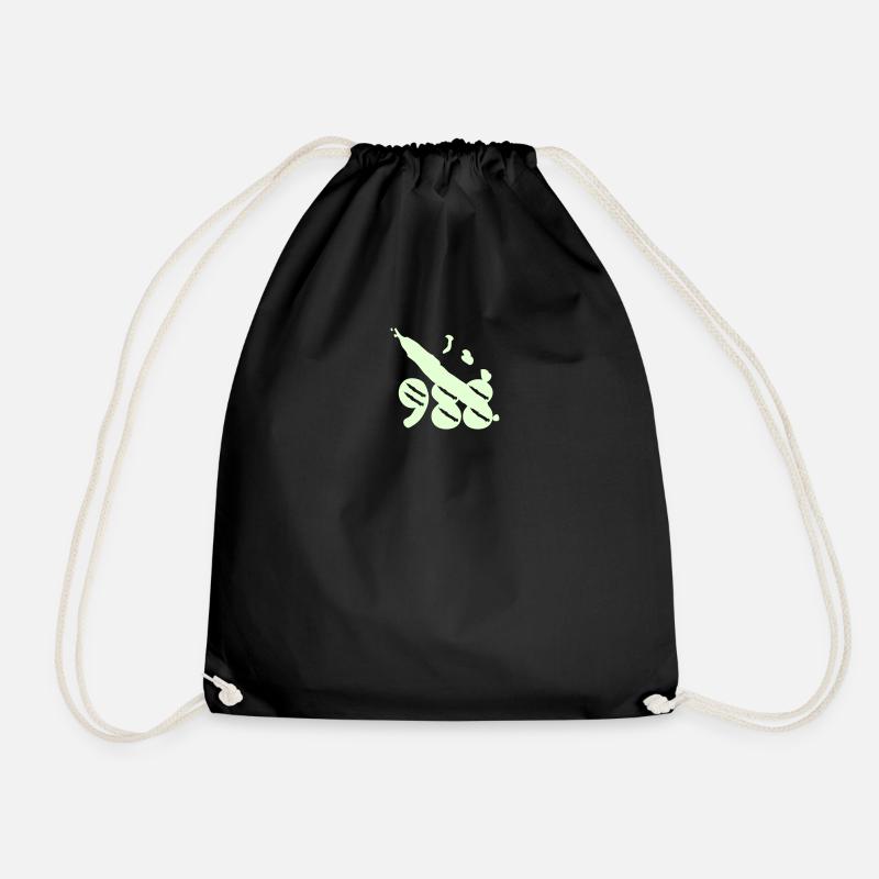 988 Nouvelle Caledonie - Drawstring Bag - black