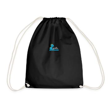 T Shirt Big Brother Dino Brothersaurus - Drawstring Bag - black - Front