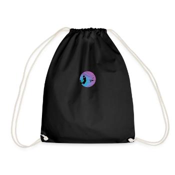 Basketball Girl - Drawstring Bag - black - Front