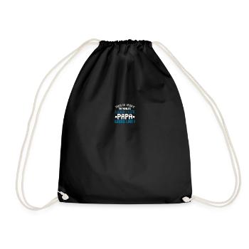 this is what the world's gratest papa - Sac de sport léger - noir - Devant