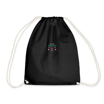 C'est mon 5ème cadeau d'anniversaire 5 ans Cadeaux cinquième B - Sac de sport léger - noir - Devant
