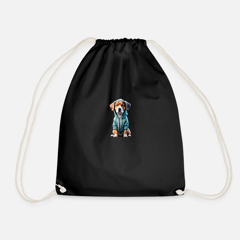 Pawsitivity Dog - Turnbeutel - Schwarz