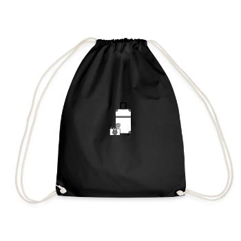 Caméra valise voyage amour - Sac de sport léger - noir - Devant