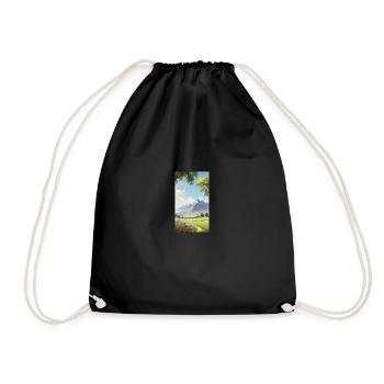 Paysage - Sac de sport léger - noir - Devant