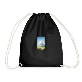 Paysage - Sac de sport léger - noir - Devant