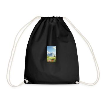 Paysage - Sac de sport léger - noir - Devant