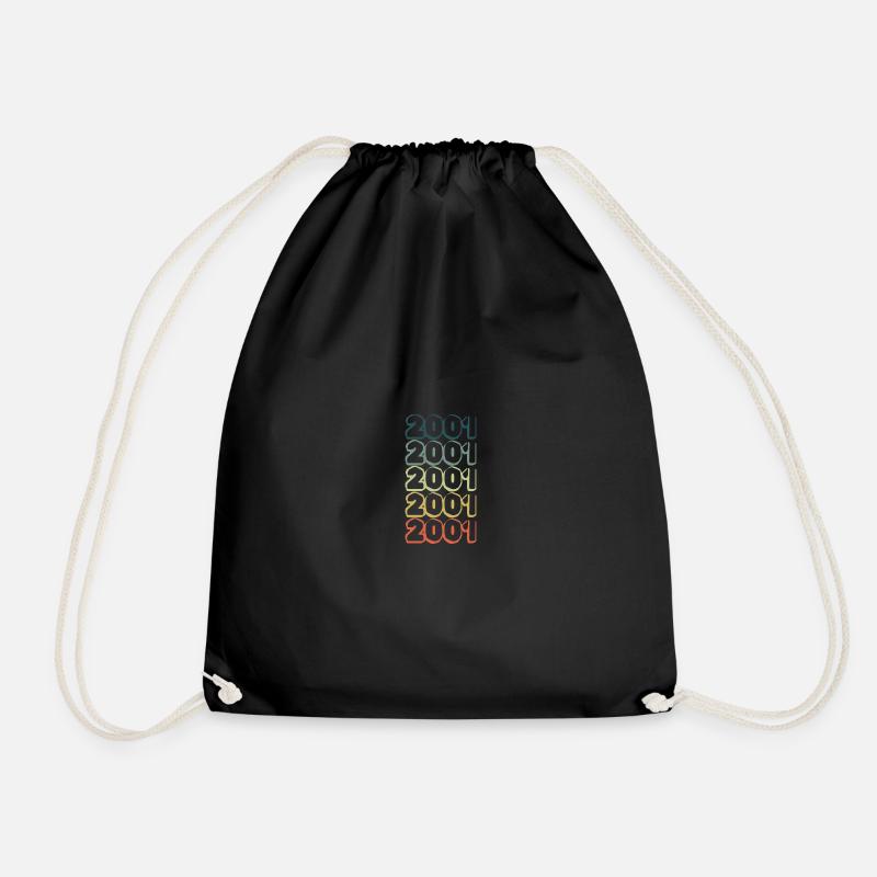 Rétro 2001 - Sac de sport léger - noir