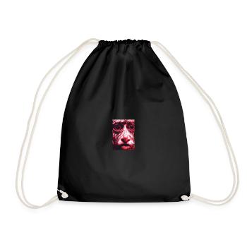 Artwork Horror Eyes - Drawstring Bag - black - Front
