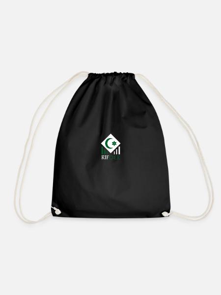 RIF - Drawstring Bag - black