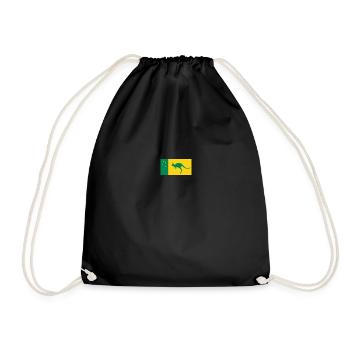 Australia - Drawstring Bag - black - Front