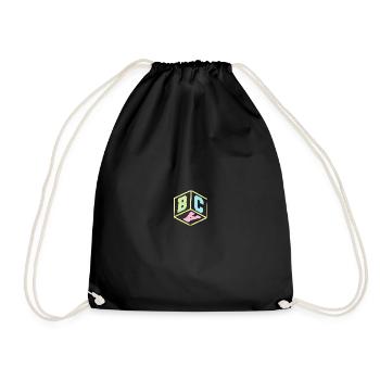 BabyBlock - Drawstring Bag - black - Front