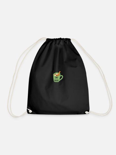 Ciao Kakao Tasse - Turnbeutel - Schwarz