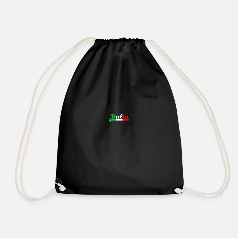 Italia - Turnbeutel - Schwarz