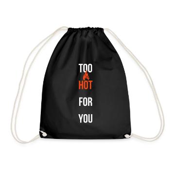 TROP CHAUD POUR VOUS - Sac de sport léger - noir - Devant