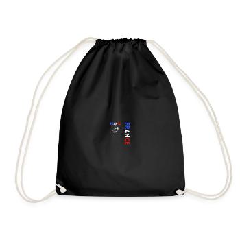 Rugby Player Fan Rugby Supporter Rugby France - Drawstring Bag - black - Front