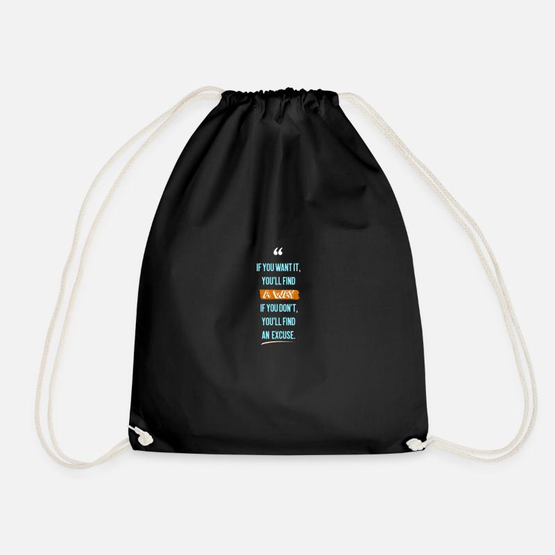 Softstyle T-Shirt - Positiv Positiv Positiv - Turnbeutel - Schwarz