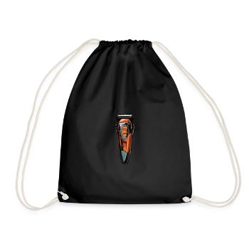 Hair clippers hairdresser - Drawstring Bag - black - Front