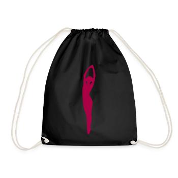 Dancing Dance - Drawstring Bag - black - Front