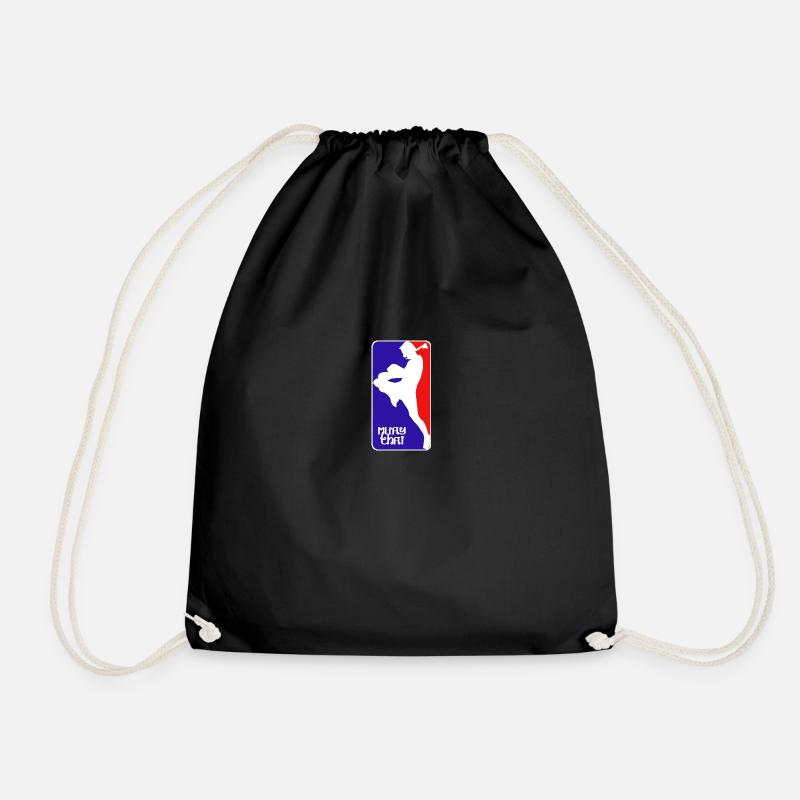 MUAY THAI - Drawstring Bag - black
