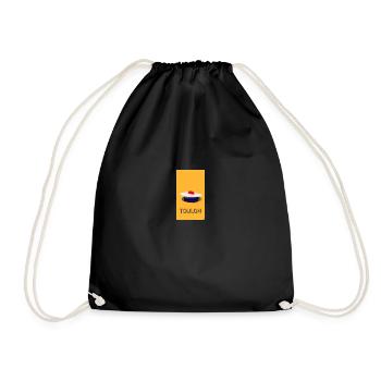 Béret de marin - Sac de sport léger - noir - Devant