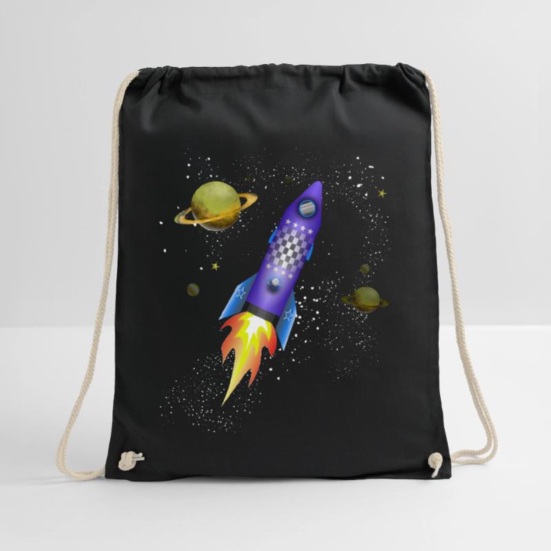 Fusée dans l'espace Sac de sport léger