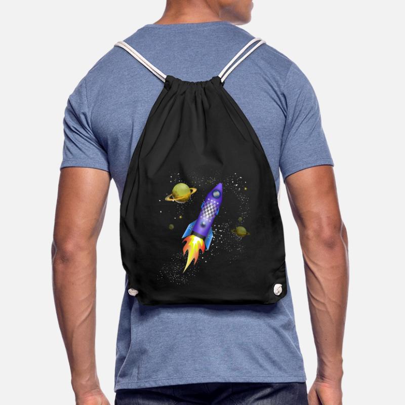 Fusée dans l'espace Sac de sport léger