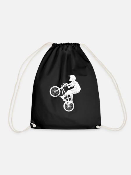 BMX - Drawstring Bag - black