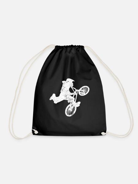 BMX - Drawstring Bag - black