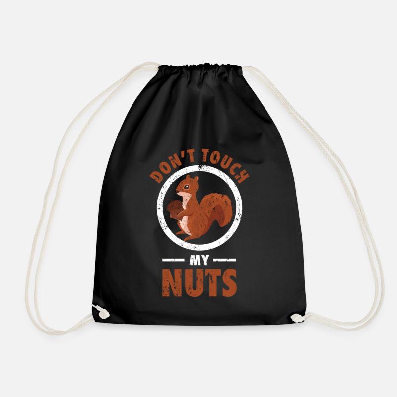 écureuil - Sac de sport léger - noir