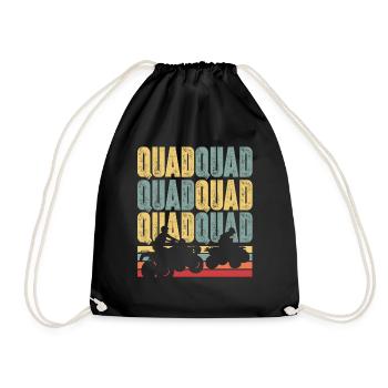 Quad Quad Sport - Sac de sport léger - noir - Devant