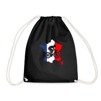 Vélo France - Sac de sport léger - noir - Devant