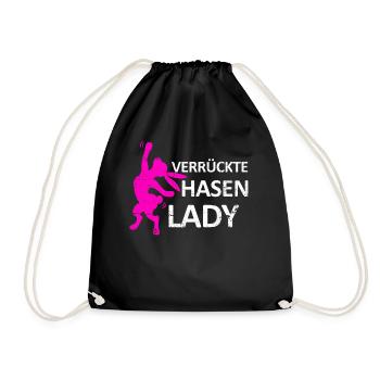 Boutique lapin lapin lapin - Sac de sport léger - noir - Devant