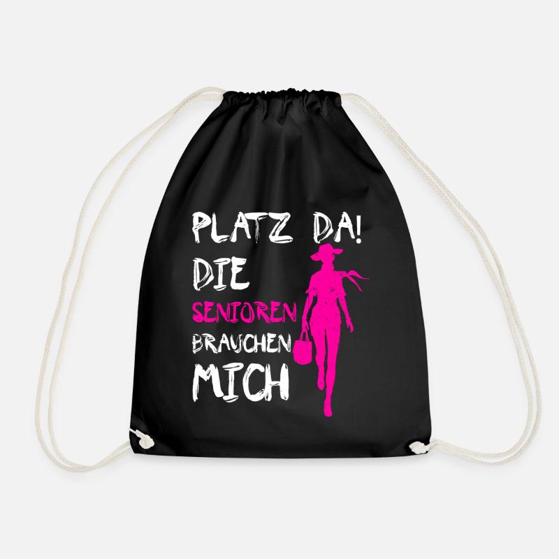 Altenpflegerin - Pflege - Turnbeutel - Schwarz