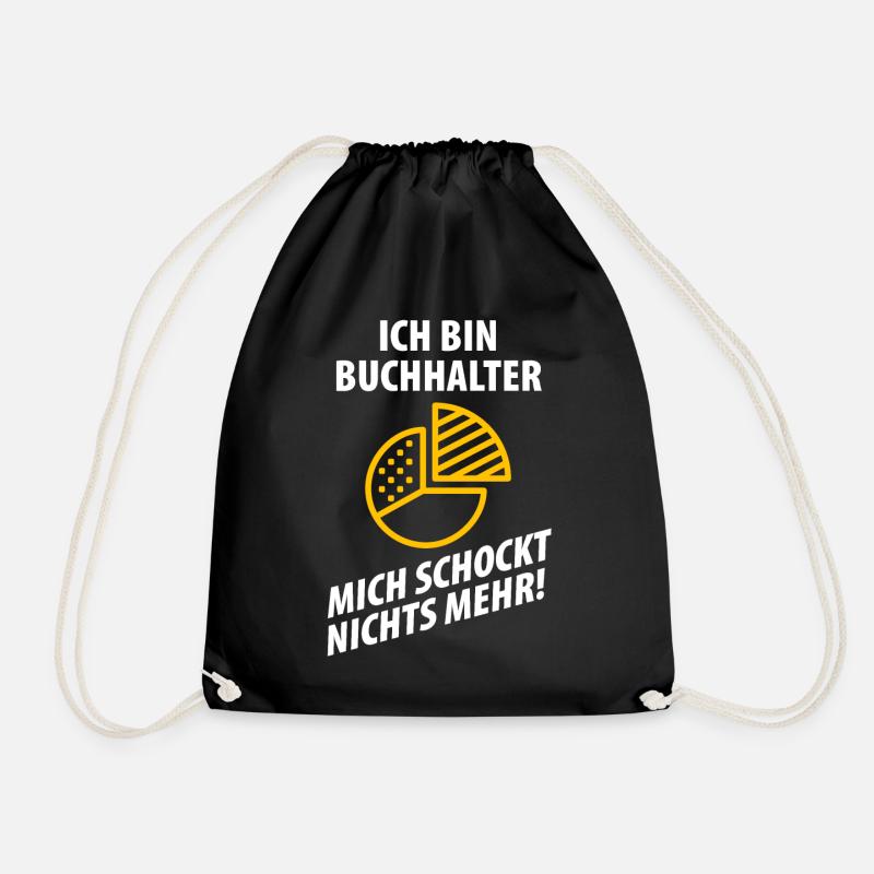 BUCHHALTER - Turnbeutel - Schwarz