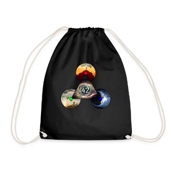 La réponse à tout est 42! - Sac de sport léger - noir - Devant