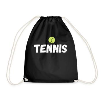 tennis / Tennis / Tennis / Tennis / Tennis jouer - Sac de sport léger - noir - Devant