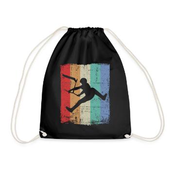 Stuntscooter Scooter Pedal Scooter - Drawstring Bag - black - Front