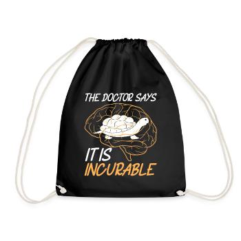 Turtle Turtle - Drawstring Bag - black - Front
