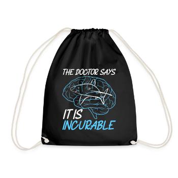 Requin Requin Mégalodon Baleine Requin Marteau Requins - Sac de sport léger - noir - Devant