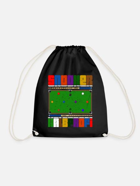 Snooker Semi-Professional - Drawstring Bag - black