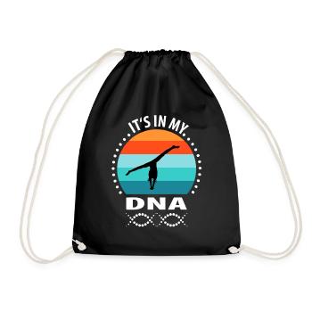 Gymnaste Handstand gymnastique gymnastique gymnastique - Sac de sport léger - noir - Devant